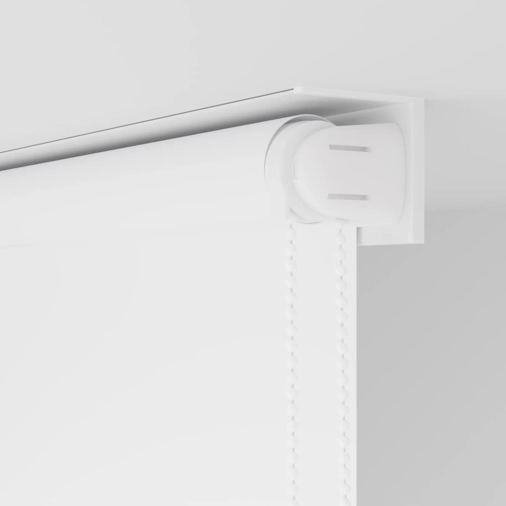 vidaXL Duschrollo 140x240 cm Weiß – Bild 7