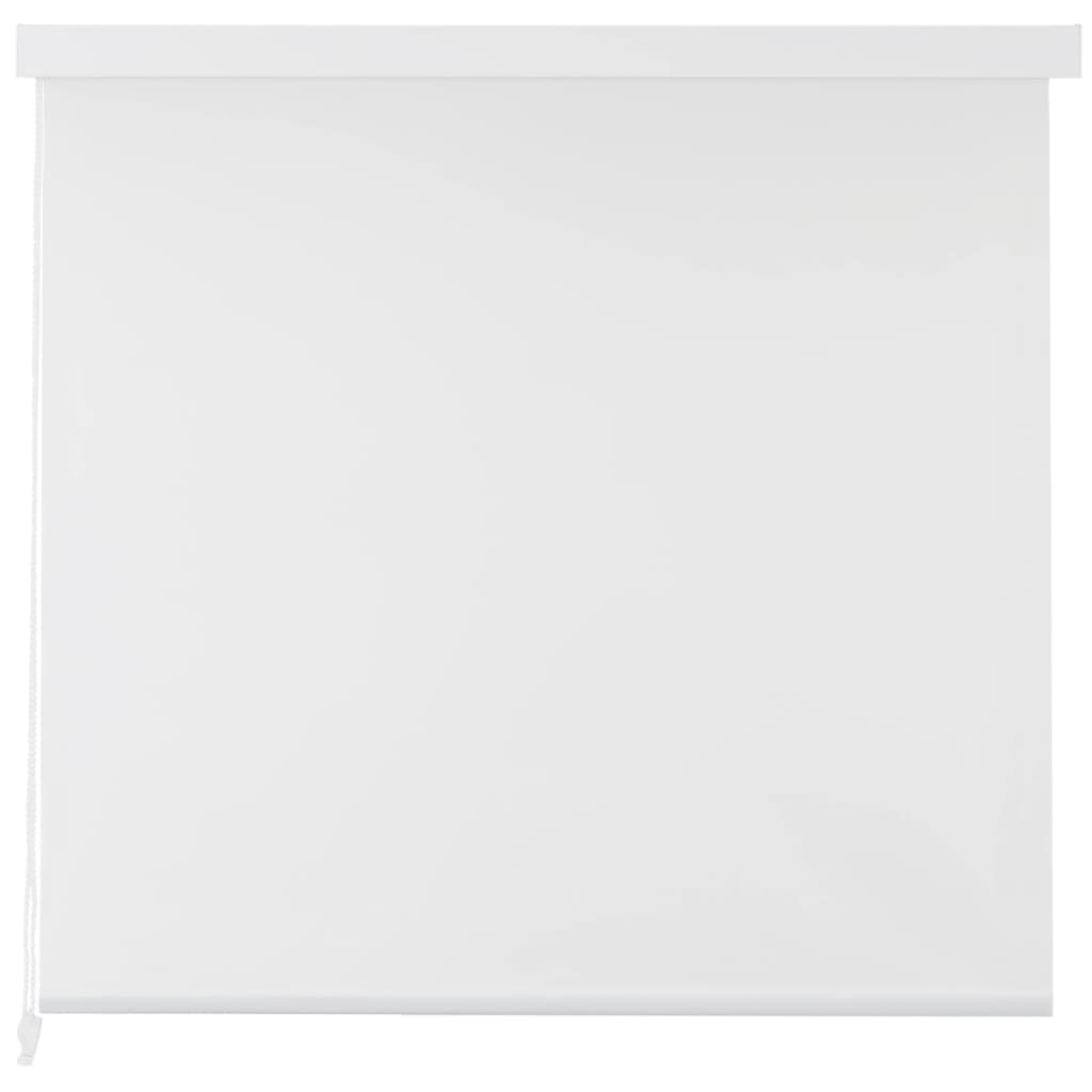 vidaXL Κουρτίνα Μπάνιου Ρολό Λευκή 180 x 240 εκ.