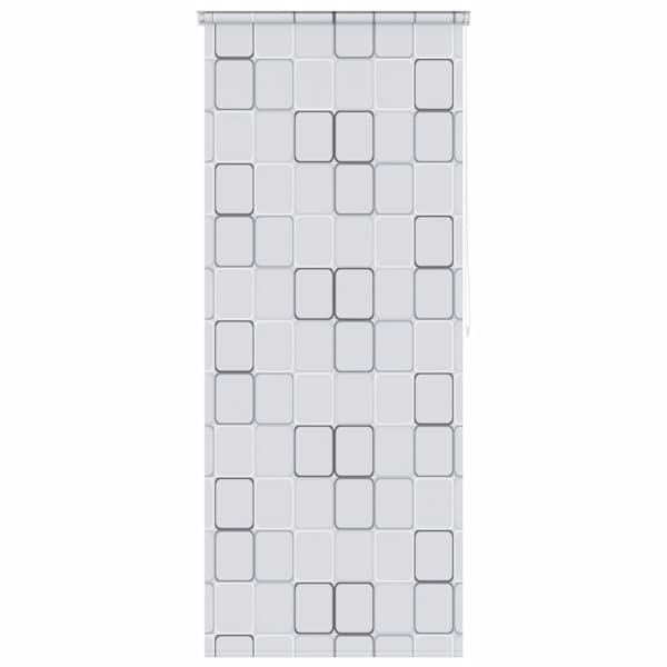 vidaXL du&scaron;ikardin 80 x 240 cm, nelinurkadega