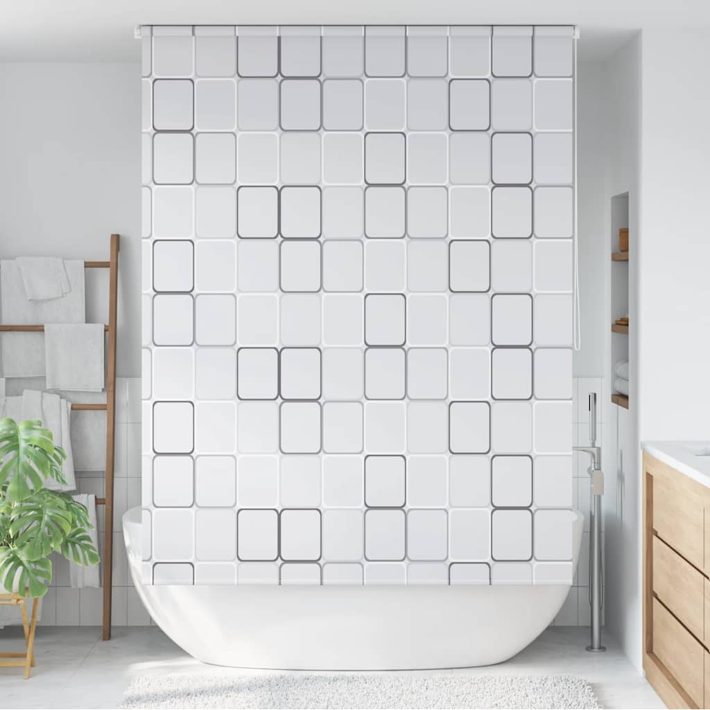 Dusjforheng 140x240 cm kvadrat