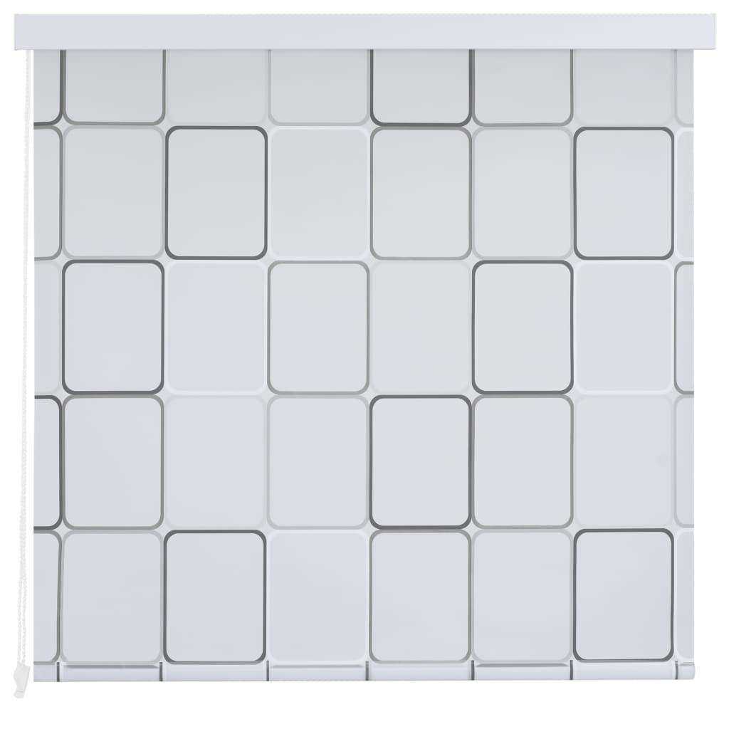 vidaXL Shower Roller Blind 180x240 cm Square