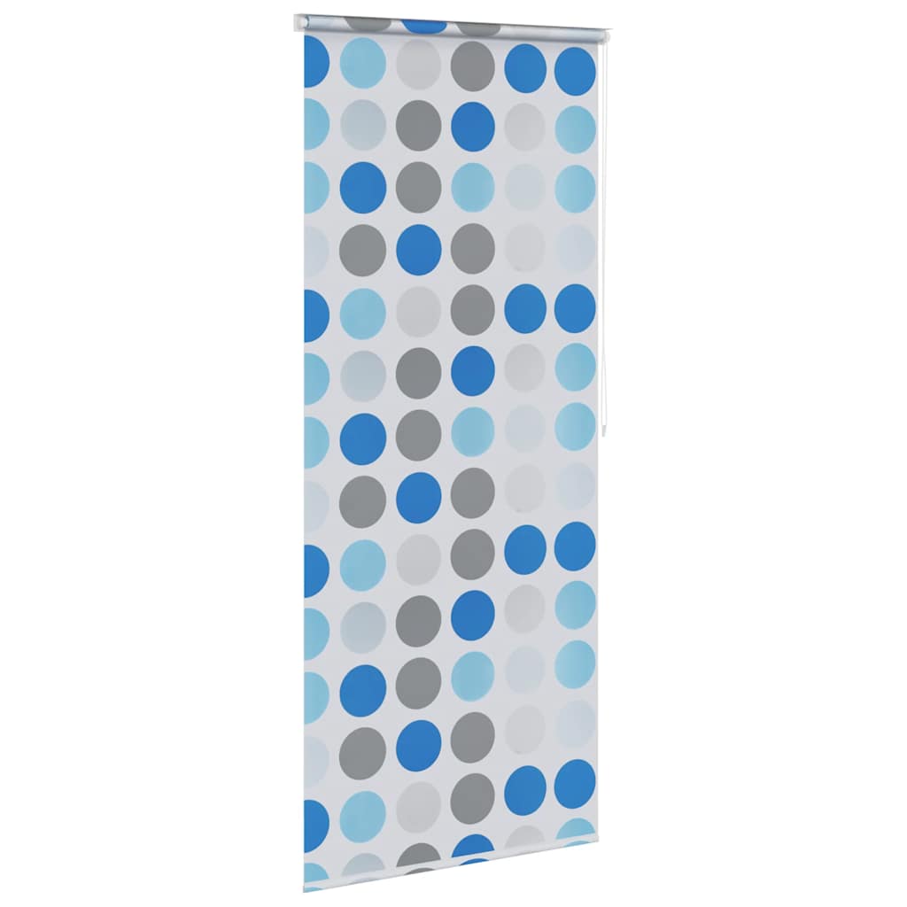 vidaXL Suihkun rullaverho 80x240 cm ympyrä