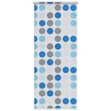 vidaXL Rolgordijn voor douche 100x240 cm cirkel
