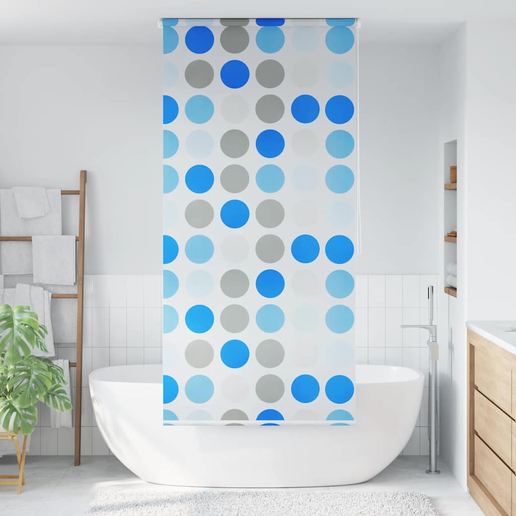 Dusjforheng 100x240 cm sirkel