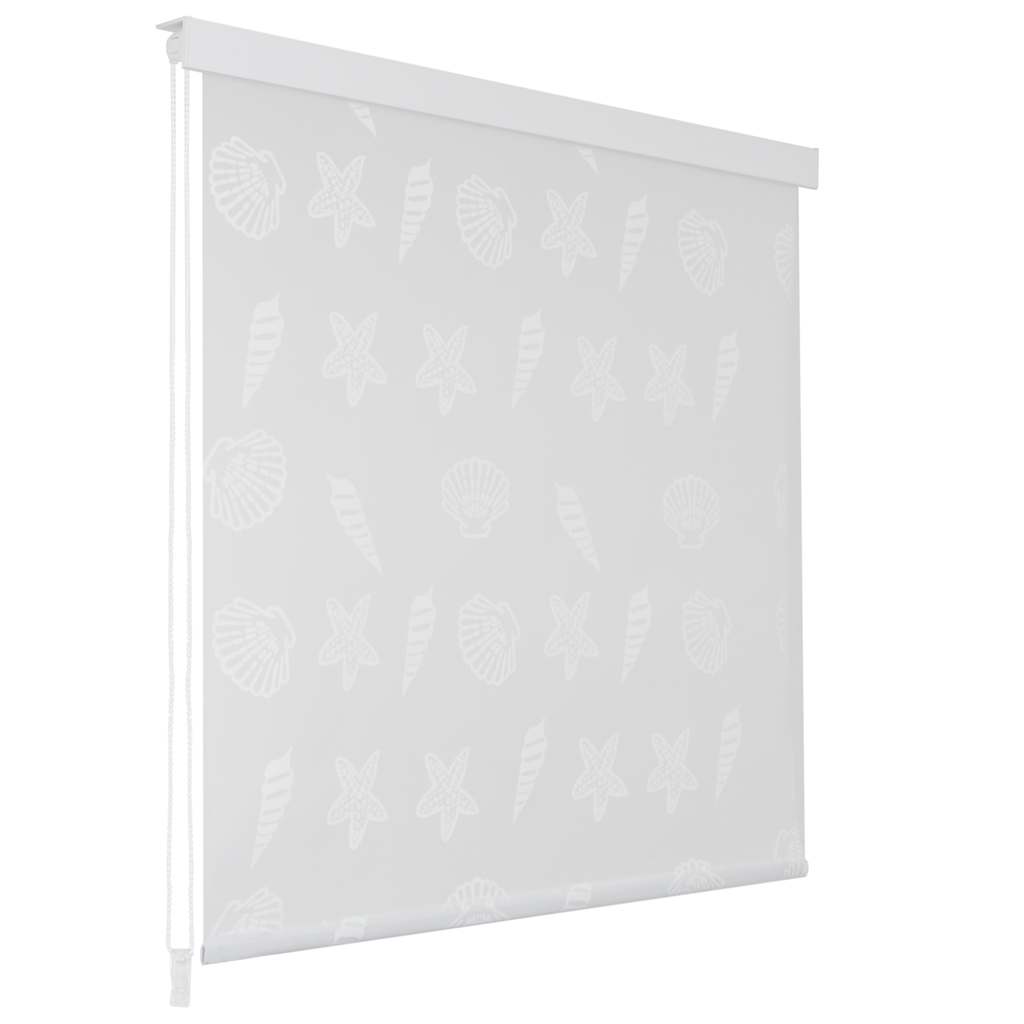 vidaXL Sprchová roleta 80 x 240 cm vzor mořské hvězdice