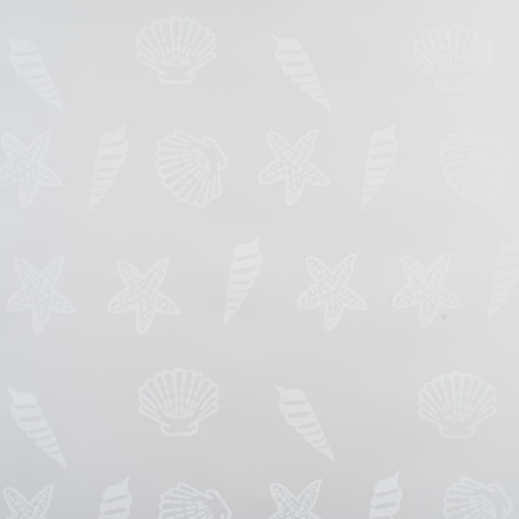 Sprchová roleta 100 x 240 cm se vzorem mořské hvězdice
