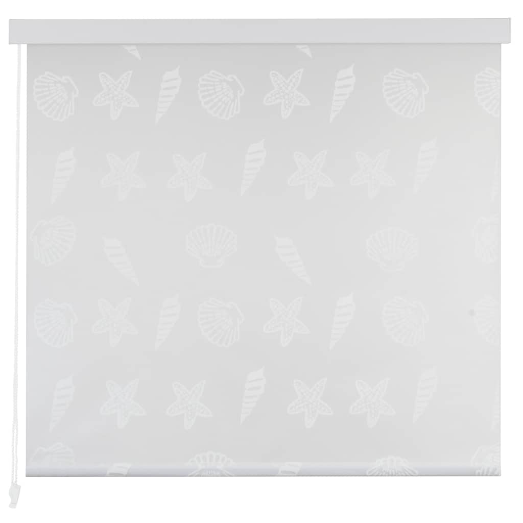 

vidaXL Rolgordijn voor douche 120x240 cm zeester