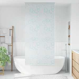 Rolo zavesa za prho 120x240 cm mehurčki