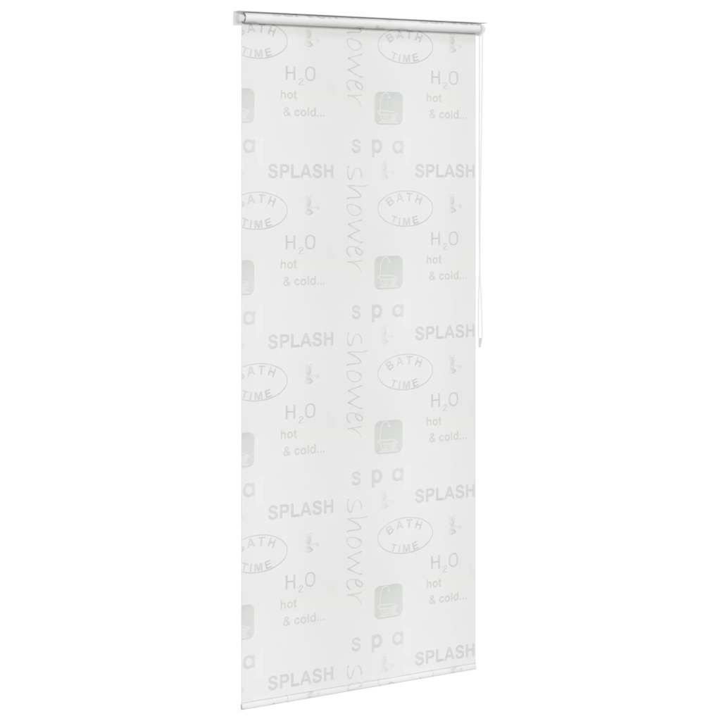 vidaXL fröcskölt mintás zuhanyroló 80 x 240 cm