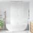  vidaXL fröcskölt mintás zuhanyroló 100 x 240 cm termék 2. képe