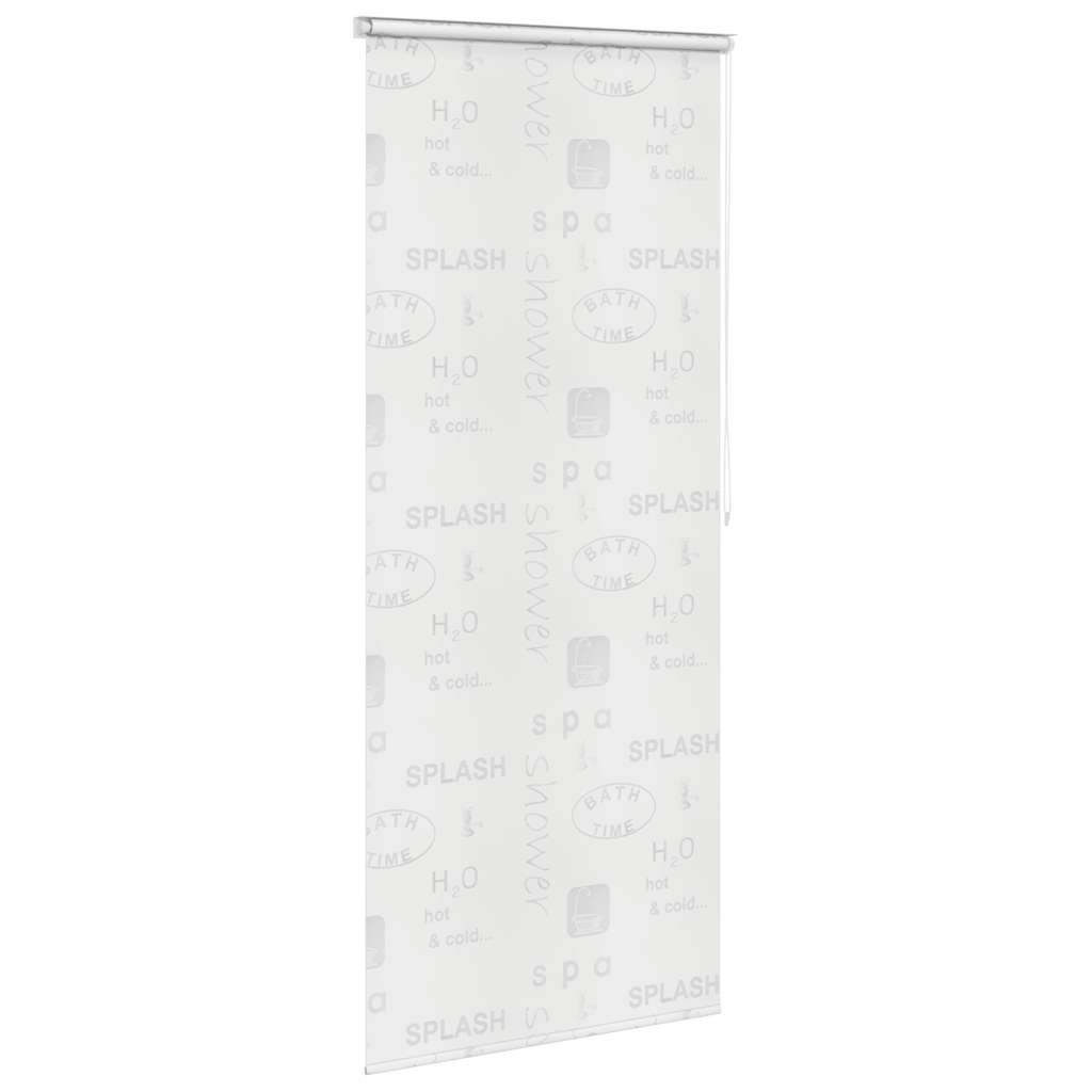 

vidaXL Rolgordijn voor douche 120x240 cm splash