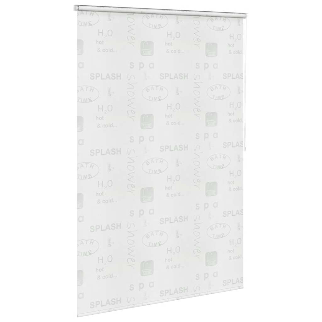 vidaXL fröcskölt mintás zuhanyroló 140 x 240 cm
