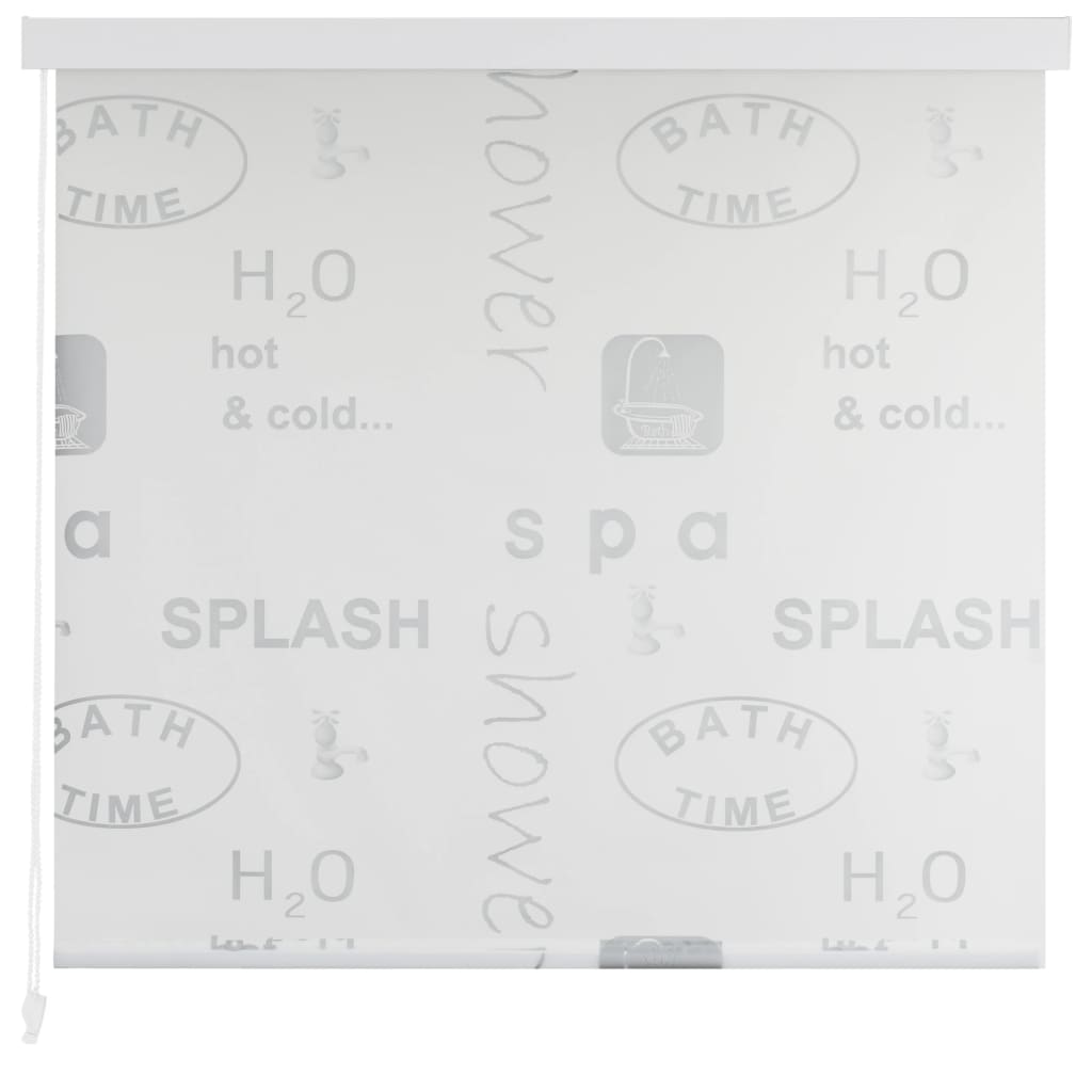 vidaXL Ролетна щора за баня, 180x240 см, Splash