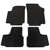 vidaXL Tapis de voiture sur mesure 4 pcs Caoutchouc VW UP Mii Citigo