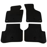 vidaXL Tapis de voiture sur mesure 4 pcs Caoutchouc VW Passat B6 B7
