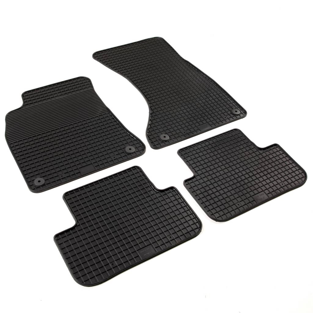 vidaXL Automattenset voor Audi A4 (B8) A5 Sportback rubber 4-delig