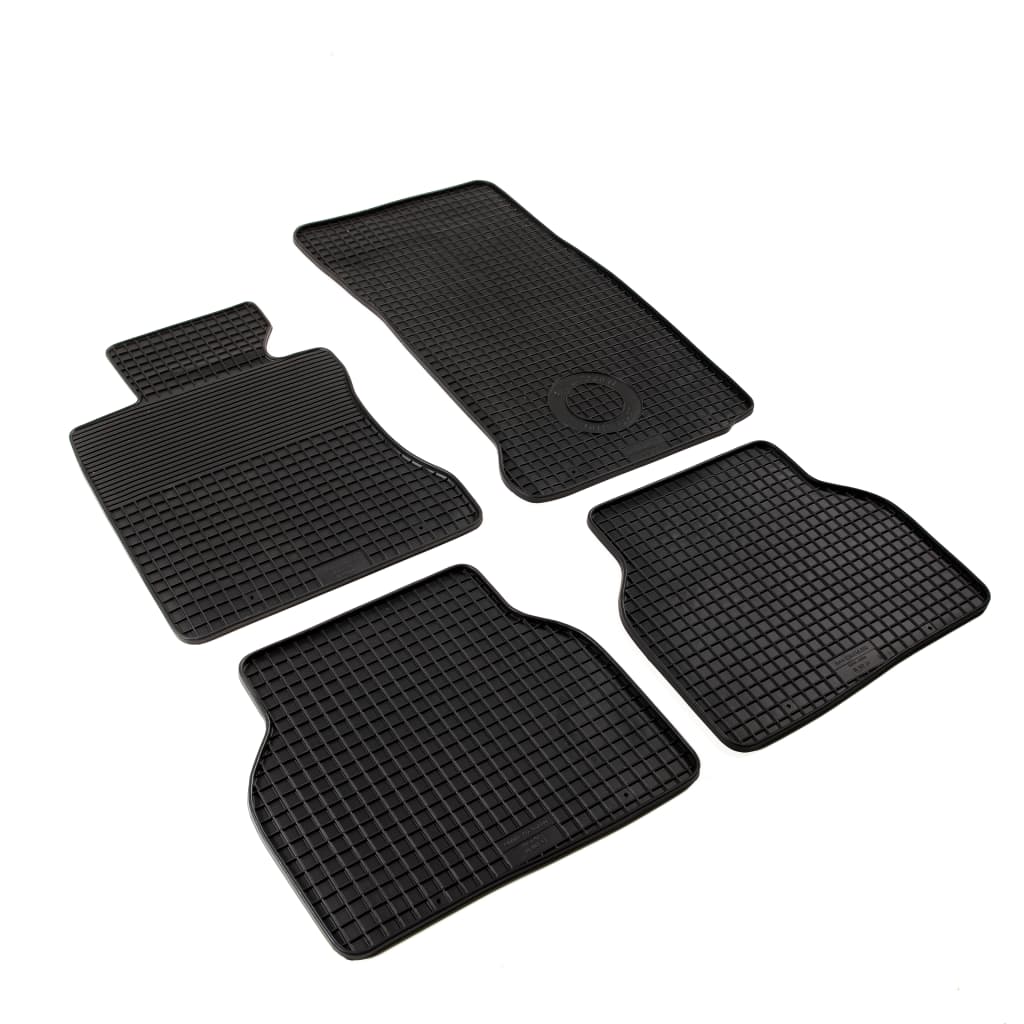 

vidaXL Automattenset voor BMW 5 Series (E60) rubber 4-delig