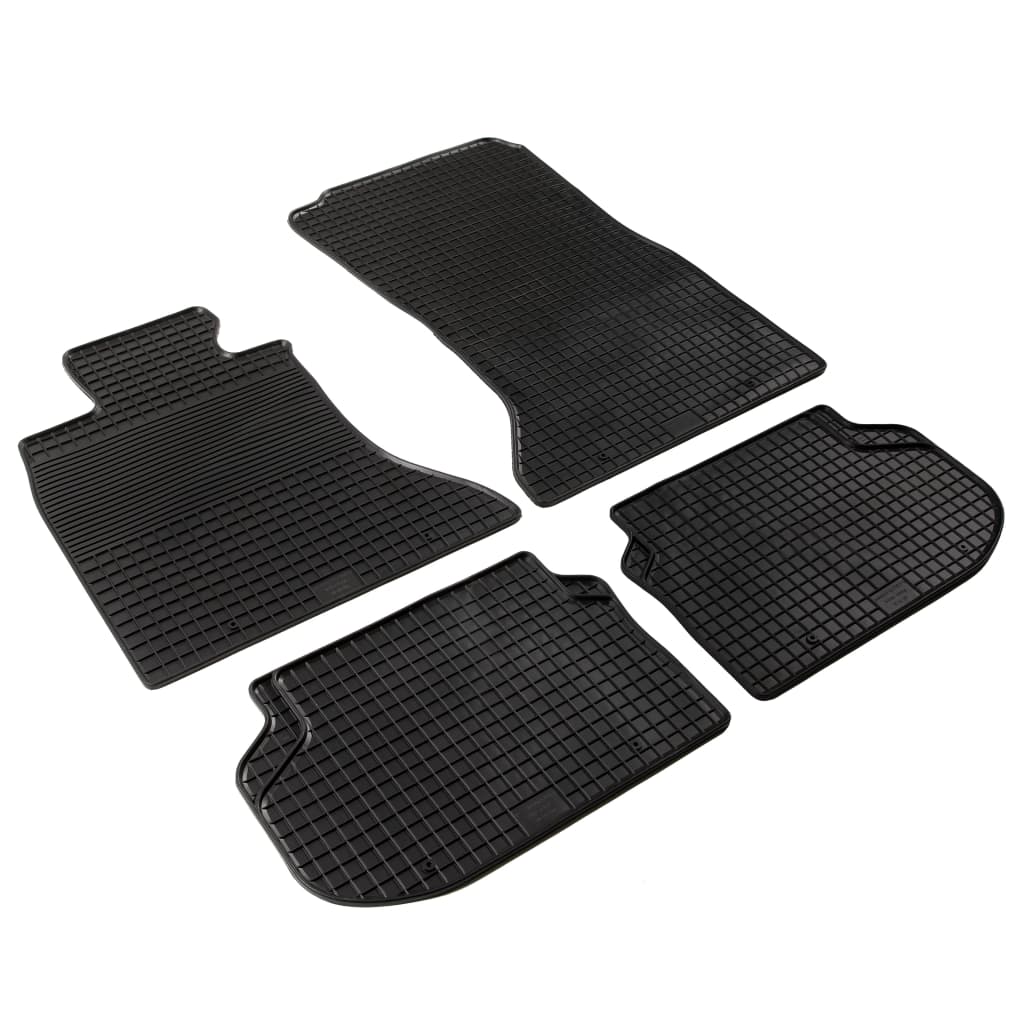 vidaXL Automattenset voor BMW 5 Series (F10/F11) rubber 4-delig