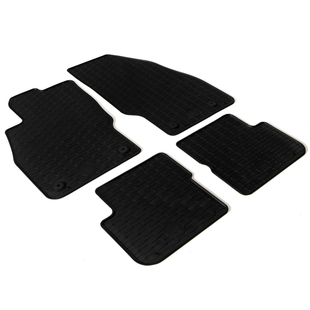 vidaXL Automattenset Mercedes C63 AMG Combi C-Klasse rubber 4-dlg