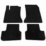 vidaXL Tapis de voiture 4 pcs Caoutchouc pour Mercedes (W176) (W246)