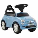 vidaXL Otroški avtomobil Fiat 500 modre barve