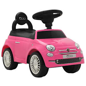 vidaXL pealeistutav auto Fiat 500 roosa