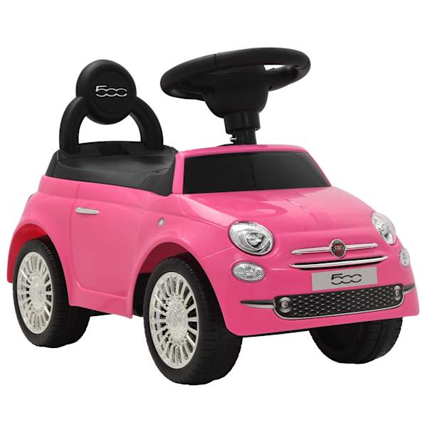 vidaXL pealeistutav auto Fiat 500 roosa