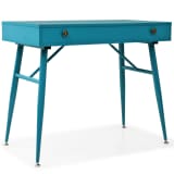 vidaXL Birou de scris cu sertar, 90 x 50 x 76,5 cm, Verde antic