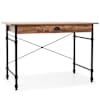 vidaXL sahtliga kirjutuslaud 110 x 55 x 75 cm, tamme v&auml;rvi