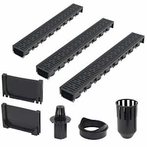 vidaXL &auml;ravooluavad 3 tk, plast, 3 m