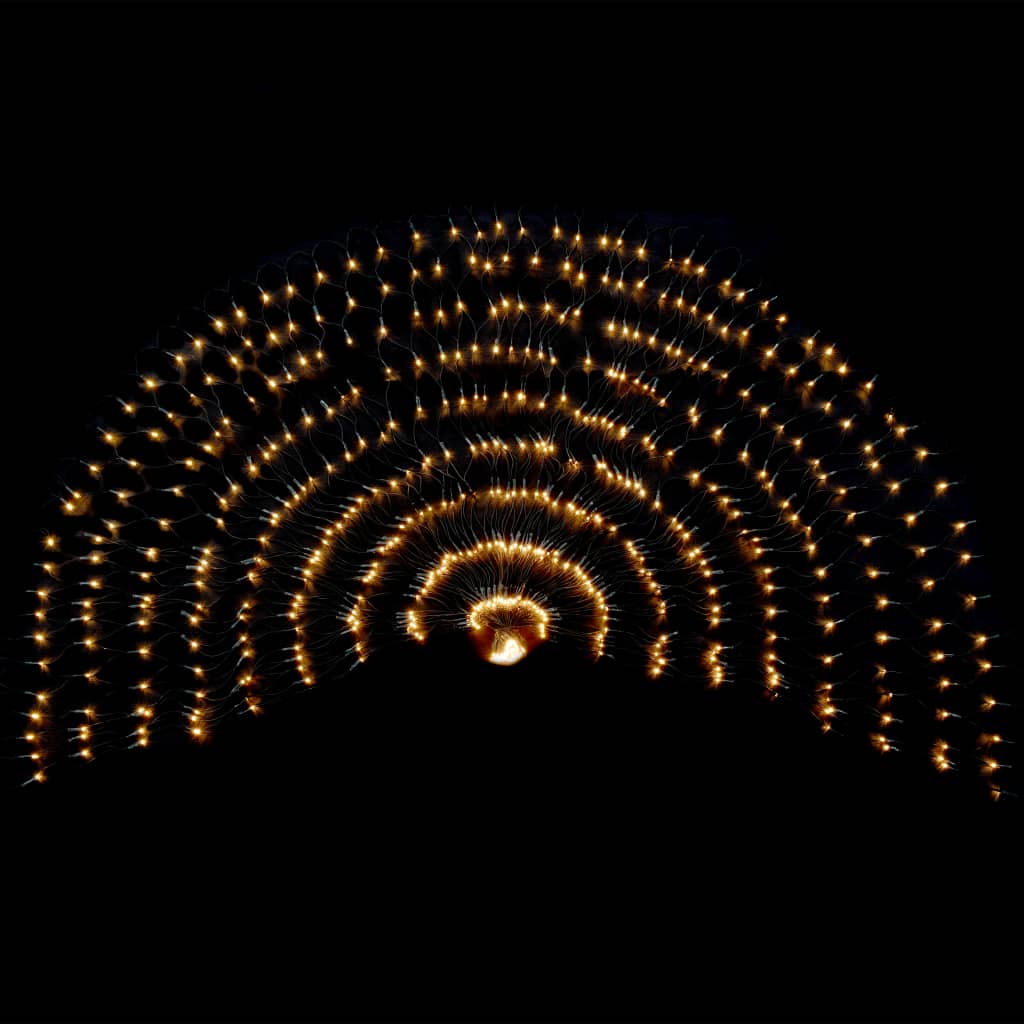 vidaXL Guirlande lumineuse LED d'intérieur/d'extérieur IP44 230x110 cm