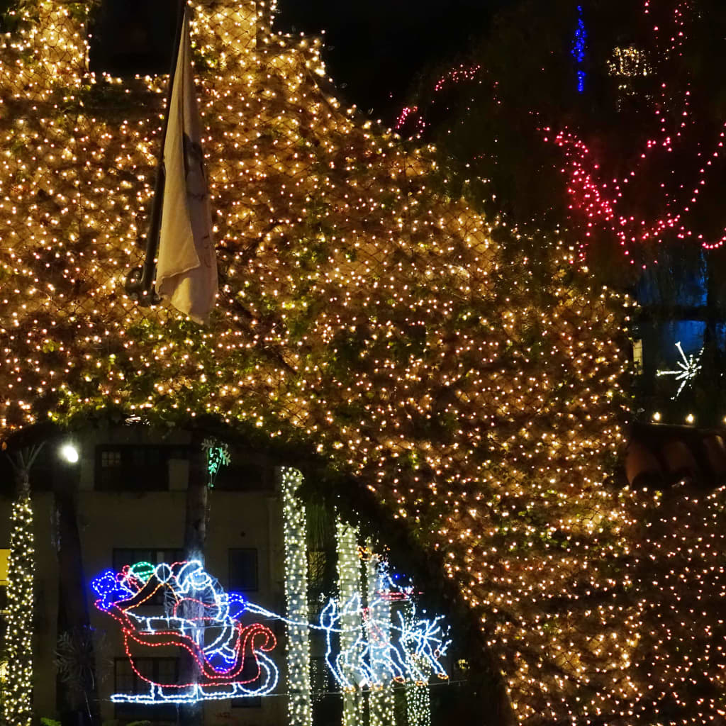 Led Háló Sötétzöld