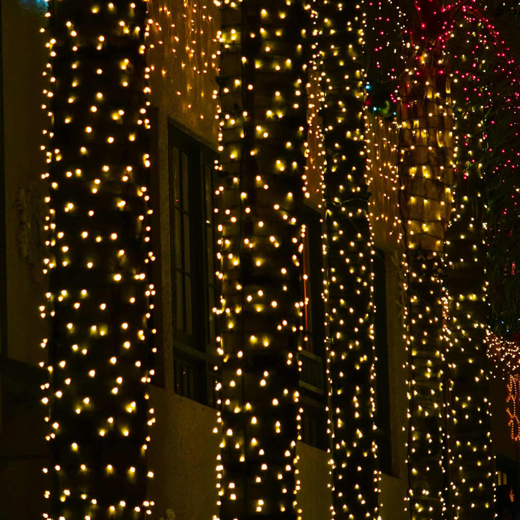 Led Háló Sötétzöld