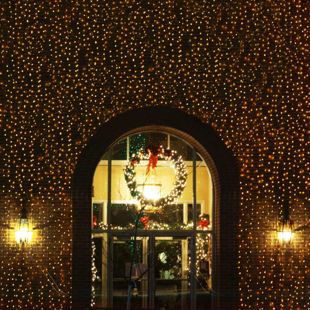 Led Háló Sötétzöld