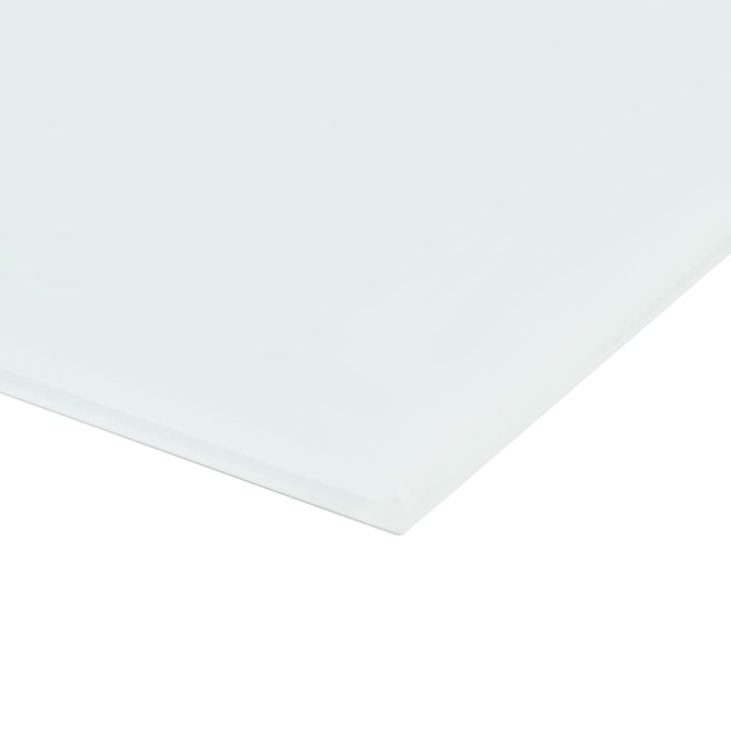 Fehér, falra szerelhető mágneses üvegtábla 60 x 40 cm 