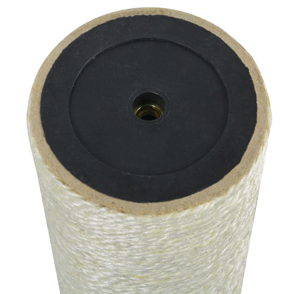 

vidaXL Kattenkrabpaal 8x30 cm 8 mm beige