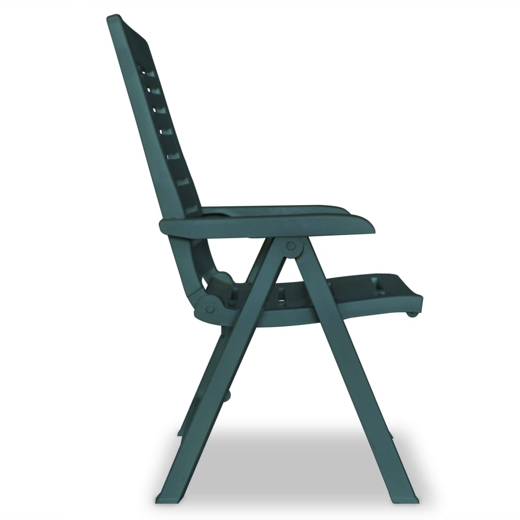 Bistro baldų komplektas, 3d., žalias, plastikas | Stepinfit