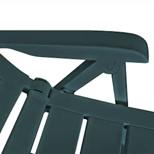 3dílný bistro set plastový zelený - obrázek 8