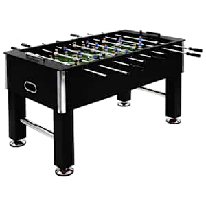 vidaXL lauajalgpalli laud, teras, 60 kg, 140 x 74,5 x 87,5 cm, must