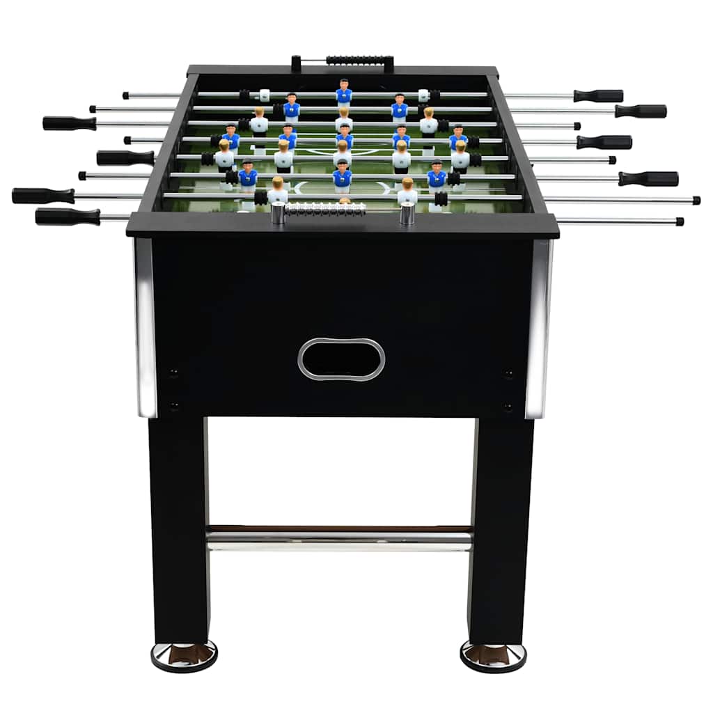Alternativ bild 3 för VidaXl Fotbollsbord Stål 60 Kg 140X74,5X87,5 Cm Svart