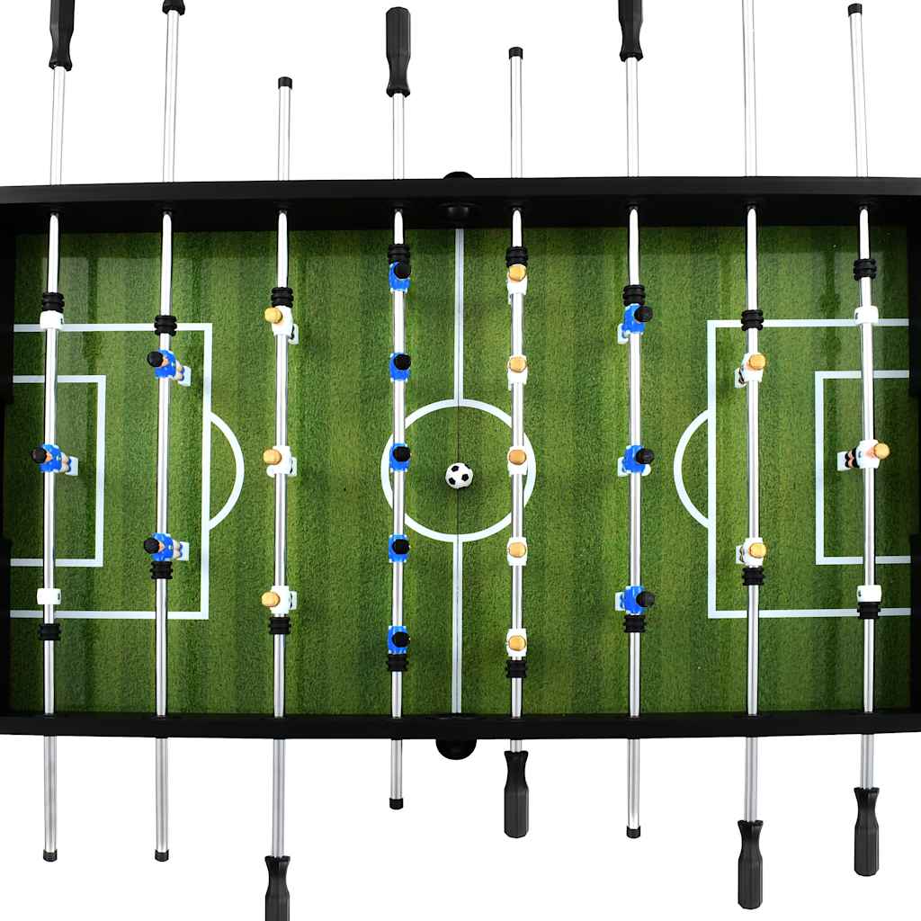 Alternativ bild 2 för VidaXl Fotbollsbord Stål 60 Kg 140X74,5X87,5 Cm Svart