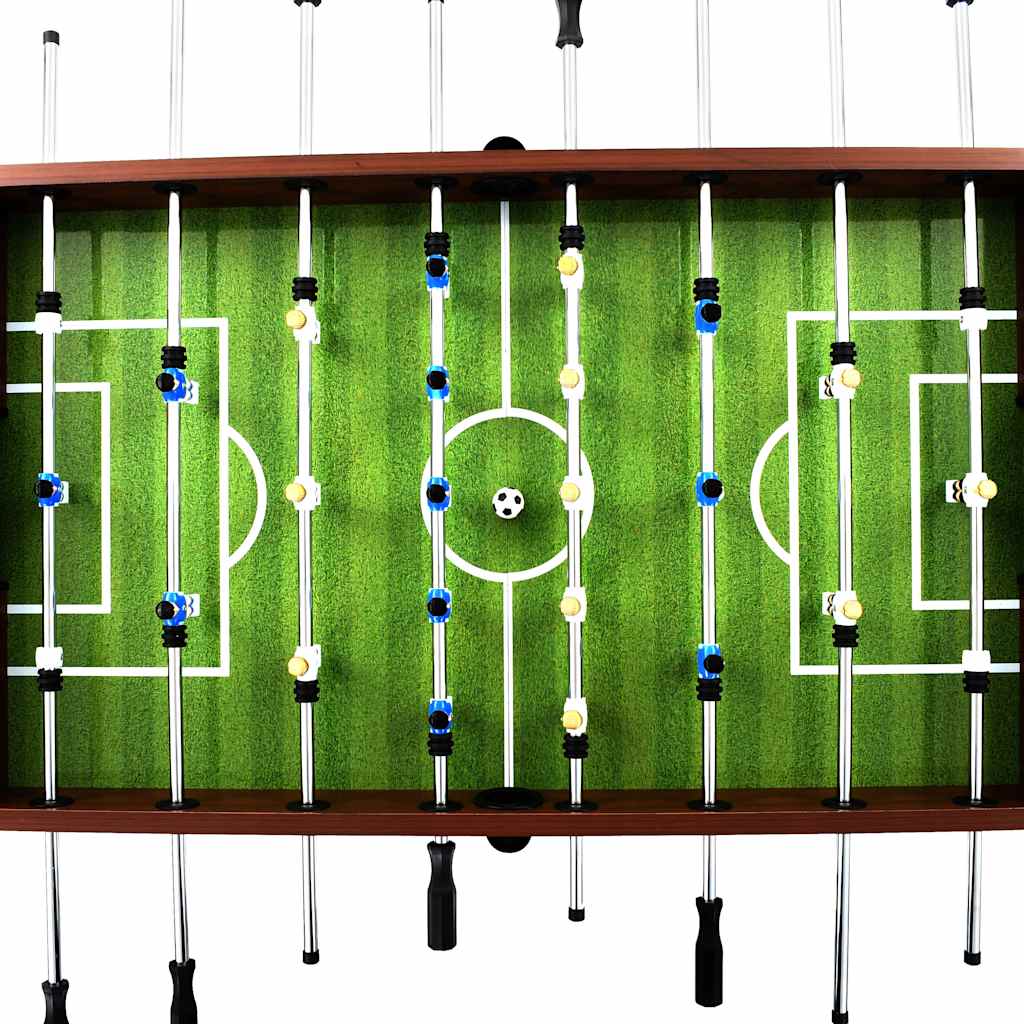 Alternativ bild 2 för VidaXl Fotbollsbord Stål 60 Kg 140X74,5X87,5 Cm Brun