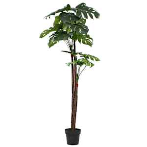 vidaXL kunsttaim monstera potiga 170 cm, roheline