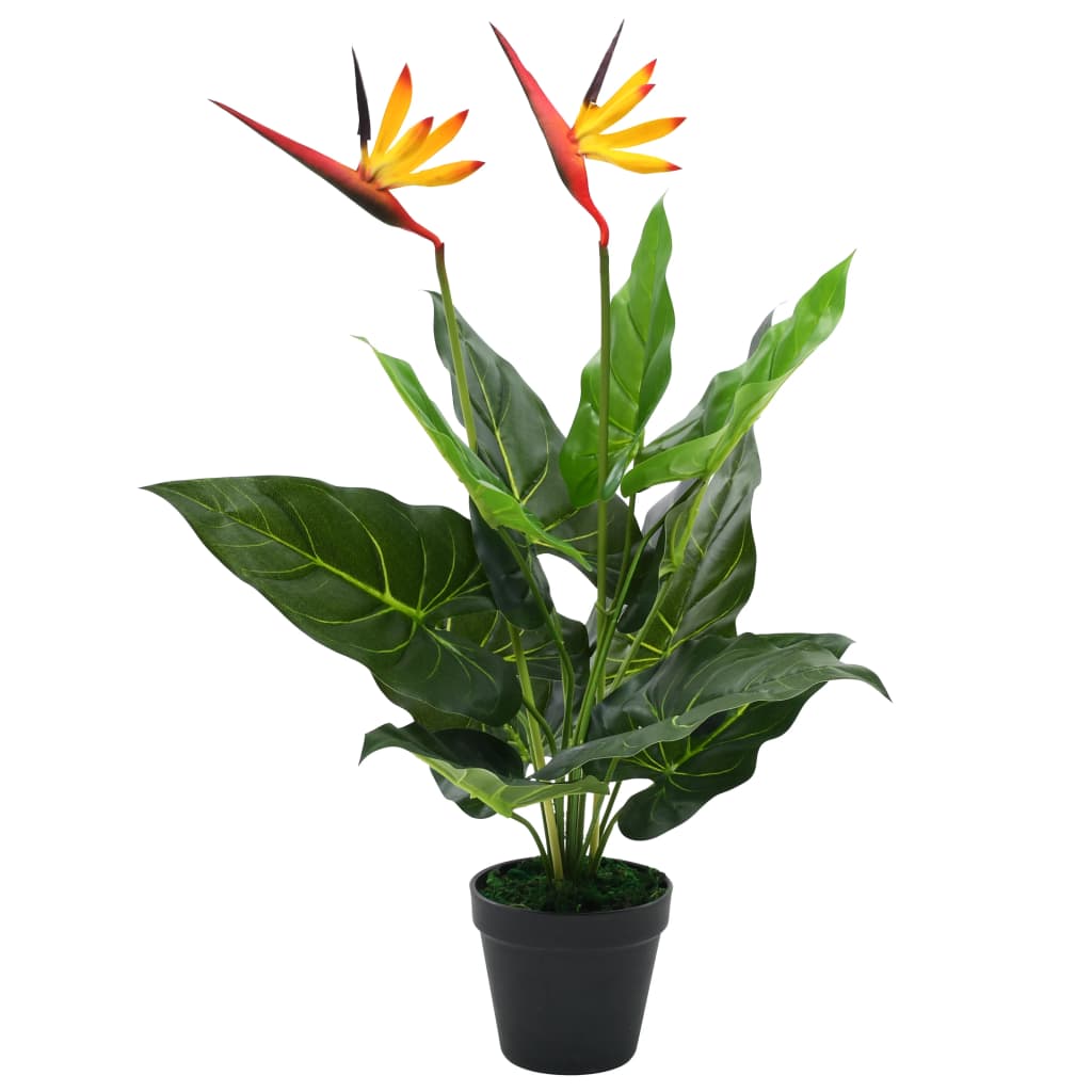 vidaXL Plantă artificială Strelitzia Reginae Pasărea paradisului 66 cm  