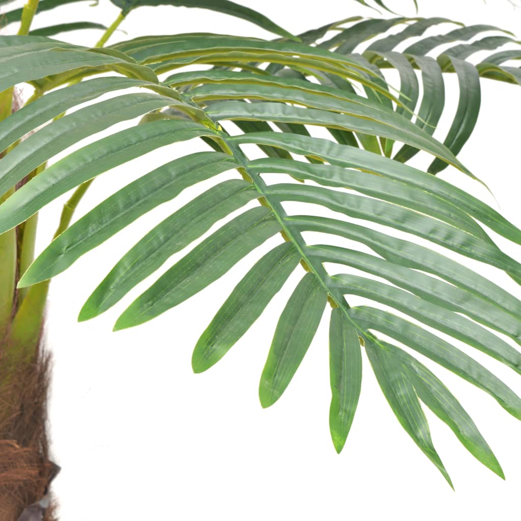 

vidaXL Kunstboom met pot palm 253 cm groen