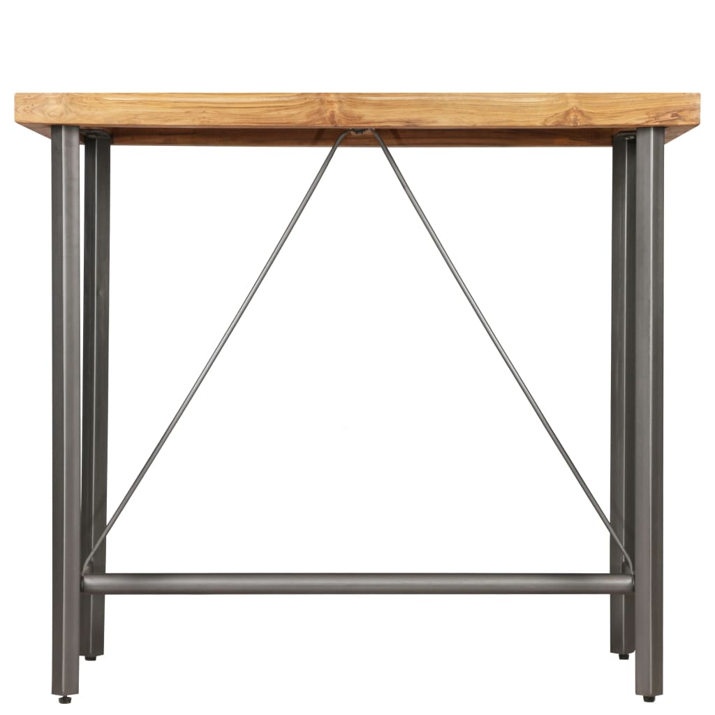 Thumbnail - vidaXL Bartisch Recyceltes Massivholz Teak 120x58x106 cm