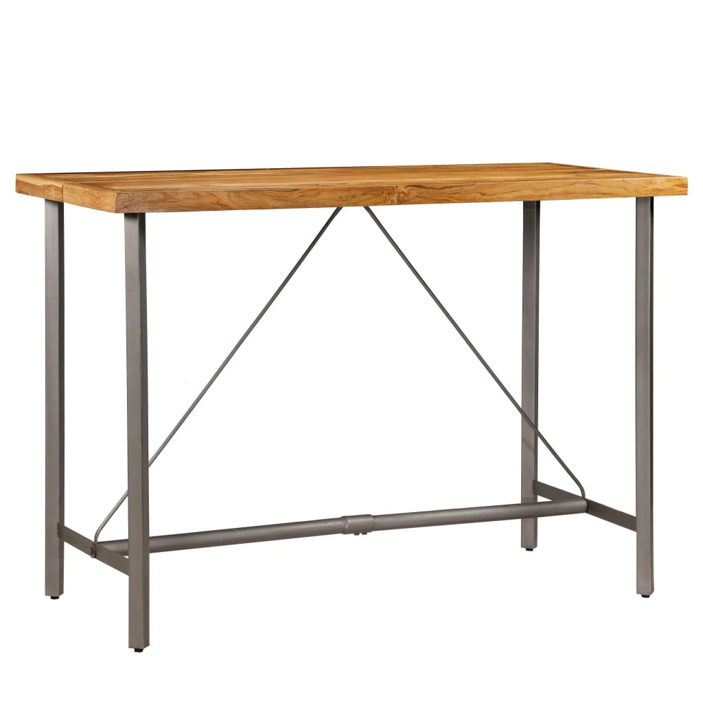 Thumbnail - vidaXL Bartisch Recyceltes Massivholz Teak 150x70x106 cm