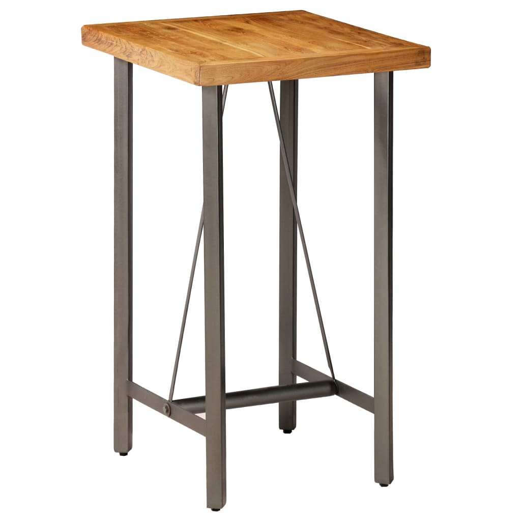 vidaXL Barset massief gerecycled teakhout 3-delig afbeelding