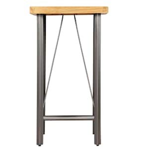 Barový set 3 kusy z masivního recyklovaného teaku - obrázek 3