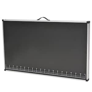 Skládací tapetovací stůl MDF a hliník 200 x 60 x 78 cm - obrázek 4